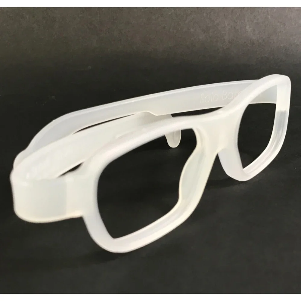 Solo Bambini Eyeglasses Frames Eagle Scout Clear Rubberized 50-20-125